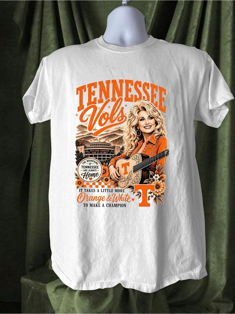 Dolly Parton Tennessee Vols Graphic T-shirt